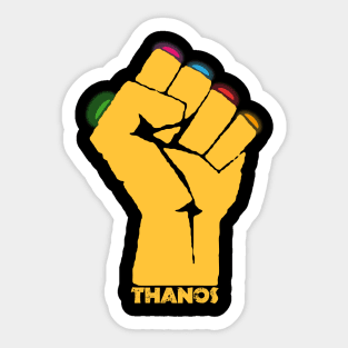 Infinity gauntlet Sticker